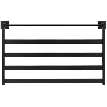 Полотенцесушитель электрический Black&amp;White Moon 58х35 черный матовый