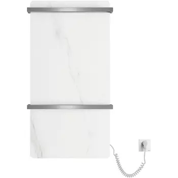 Полотенцесушитель электрический Black&amp;White Moon 81х43.2 белый