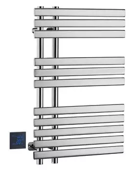 Электрический полотенцесушитель Boheme Venturo П11 500X800 Хром глянцевый