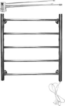 Полотенцесушитель электрический Domoterm Аврора DMT 109-5 50x71, R с полотенцедержателем