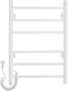 Полотенцесушитель электрический Domoterm Аврора DMT 109-6 40х60, белый, L