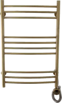 Полотенцесушитель электрический Domoterm Калипсо П10 50x80, правый, бронза