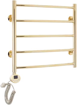 Полотенцесушитель электрический Domoterm Калипсо П5 50x50, левый, золото