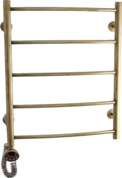 Полотенцесушитель электрический Domoterm Калипсо П5 50x70, левый, бронза