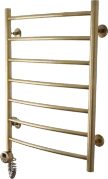 Полотенцесушитель электрический Domoterm Калипсо П7 50x70, левый, бронза