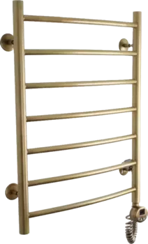 Полотенцесушитель электрический Domoterm Калипсо П7 50x70, правый, бронза