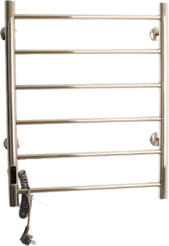 Полотенцесушитель электрический Domoterm Классик DMT 109-6 50х80, хром, L