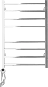 Полотенцесушитель электрический Domoterm Квадро П8 50x80 EL, хром, L