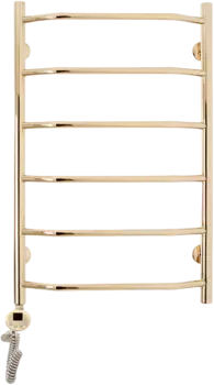 Полотенцесушитель электрический Domoterm Лаура П6 50x80, золото, L