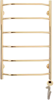 Полотенцесушитель электрический Domoterm Лаура П6 50x80, золото, R