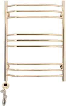 Полотенцесушитель электрический Domoterm Лаура П9 50x70, золото, L