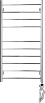 Полотенцесушитель электрический Domoterm Медея П10 50x100 ER, хром, R