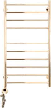 Полотенцесушитель электрический Domoterm Медея П10 50x100, золото, L