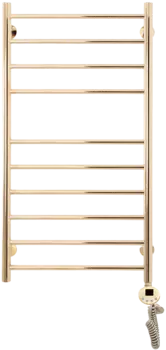 Полотенцесушитель электрический Domoterm Медея П10 50x100, золото, R