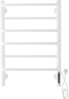Полотенцесушитель электрический Domoterm Орфей DMT П6 40x60, белый, R