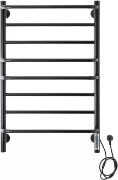 Полотенцесушитель электрический Domoterm Орфей DMT П8 50x80, черный, R