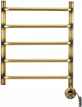 Полотенцесушитель электрический Domoterm Стефано П5 40x50, античная бронза, R