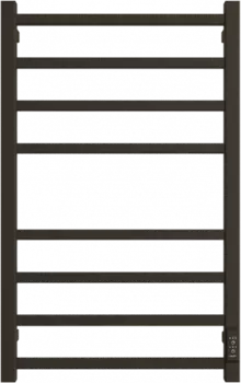 Полотенцесушитель электрический Двин L plaza neo 80/50 чёрный матовый