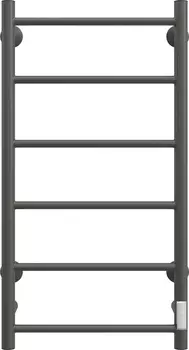 Полотенцесушитель электрический EWRIKA Сафо PN 80x40, черный матовый