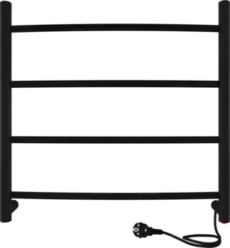 Полотенцесушитель электрический Indigo Arc LCAE50-50BRR черный муар