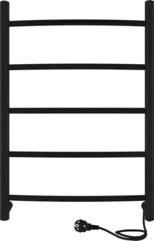 Полотенцесушитель электрический Indigo Arc LCAE60-40BRR черный муар