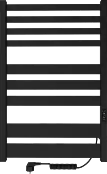 Полотенцесушитель электрический Indigo Atlas LСLATE80-50BRRt черный муар