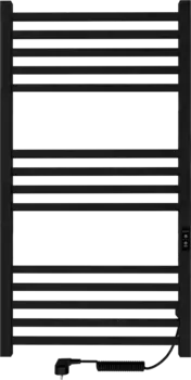 Полотенцесушитель электрический Indigo Attic LСLATCE100-50BRRt черный муар