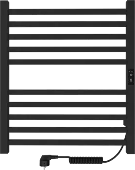 Полотенцесушитель электрический Indigo Attic LСLATCE60-50BRRt черный муар