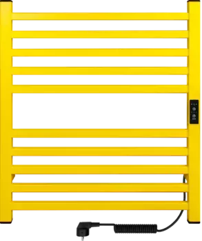 Полотенцесушитель электрический Indigo Attic 600х500 Желтый
