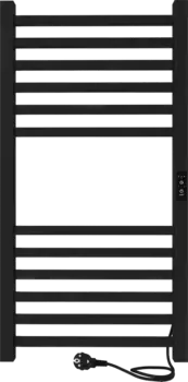 Полотенцесушитель электрический Indigo Attic LСLATCE80-40BRRt черный муар