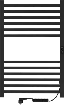Полотенцесушитель электрический Indigo Attic LСLATCE80-50BRRt черный муар