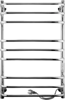 Полотенцесушитель электрический Indigo Brace Lux LCBLE70-40Rt серебристый