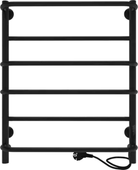 Полотенцесушитель электрический Indigo Europe Lux LELLE60-50BRRt черный муар