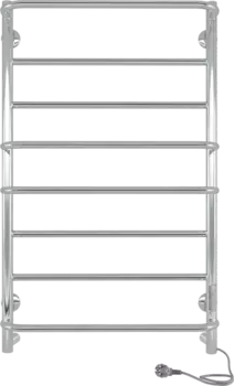 Полотенцесушитель электрический Indigo Europe Lux LELLE80-50Rt серебристый
