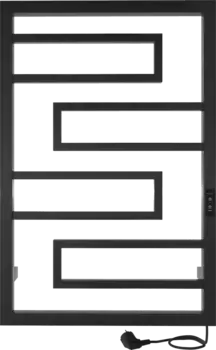 Полотенцесушитель электрический Indigo Flavio 800х500 Черный матовый