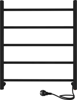 Полотенцесушитель электрический Indigo Line LCLE60-50BRR черный муар