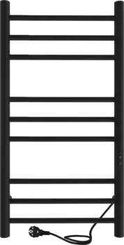 Полотенцесушитель электрический Indigo Line Trinity LСLTE80-40BRRt черный муар