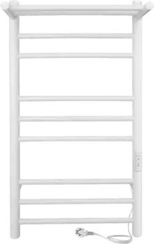 Полотенцесушитель электрический Indigo Line Trinity 800х400 с полкой Белый матовый