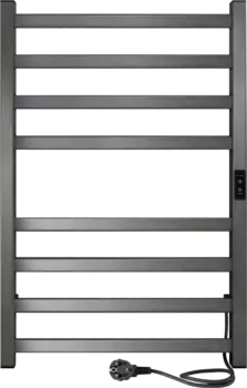 Полотенцесушитель электрический Indigo Oktava Slim 3 LСLOKS3E80-50GFMRt graphite metallic