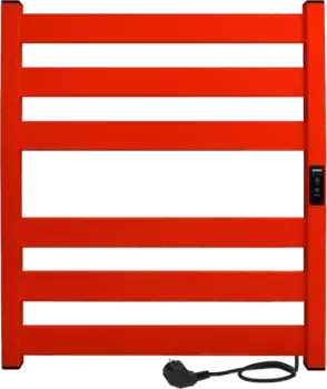 Полотенцесушитель электрический Indigo Oktava Slim 5 600х500 Красный