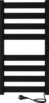 Полотенцесушитель электрический Indigo Oktava Slim 5 LСLOKS5E80-40BRRt черный муар