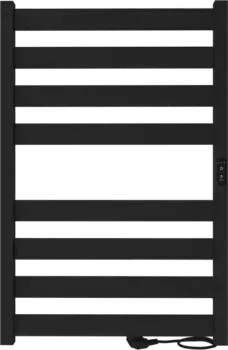 Полотенцесушитель электрический Indigo Oktava Slim 5 LСLOKS5E80-50BRRt черный муар