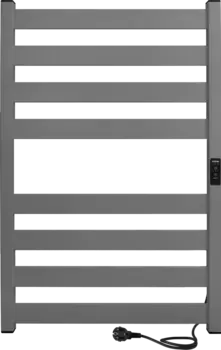 Полотенцесушитель электрический Indigo Oktava Slim 5 800х500 Серый