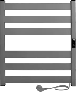 Полотенцесушитель электрический Indigo Oktava Slim 5 LСLOKS5E60-50MGRt серый