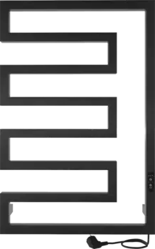 Полотенцесушитель электрический Indigo Rodos DGR80-50BRRt черный муар