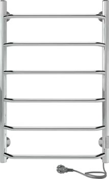 Полотенцесушитель электрический Indigo Roof Lux LCRLE80-50Rt серебристый