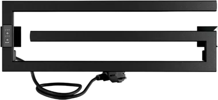 Полотенцесушитель электрический Indigo Sigma DGSIG20-60BRLt 20х60, черный муар