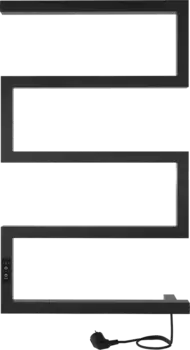 Полотенцесушитель электрический Indigo Sparta DGS80-50BRRt черный муар