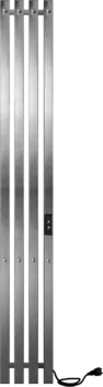 Полотенцесушитель электрический Indigo Style 4 PRO LSPRE120-18GFMRt graphite metallic