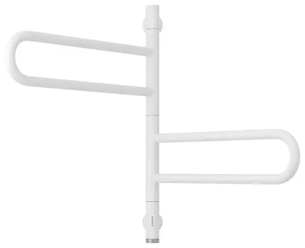 Полотенцесушитель электрический ЭПС СУНЕРЖА "ПАРЕО 4.0-2С" 567х535 (Матовый белый)